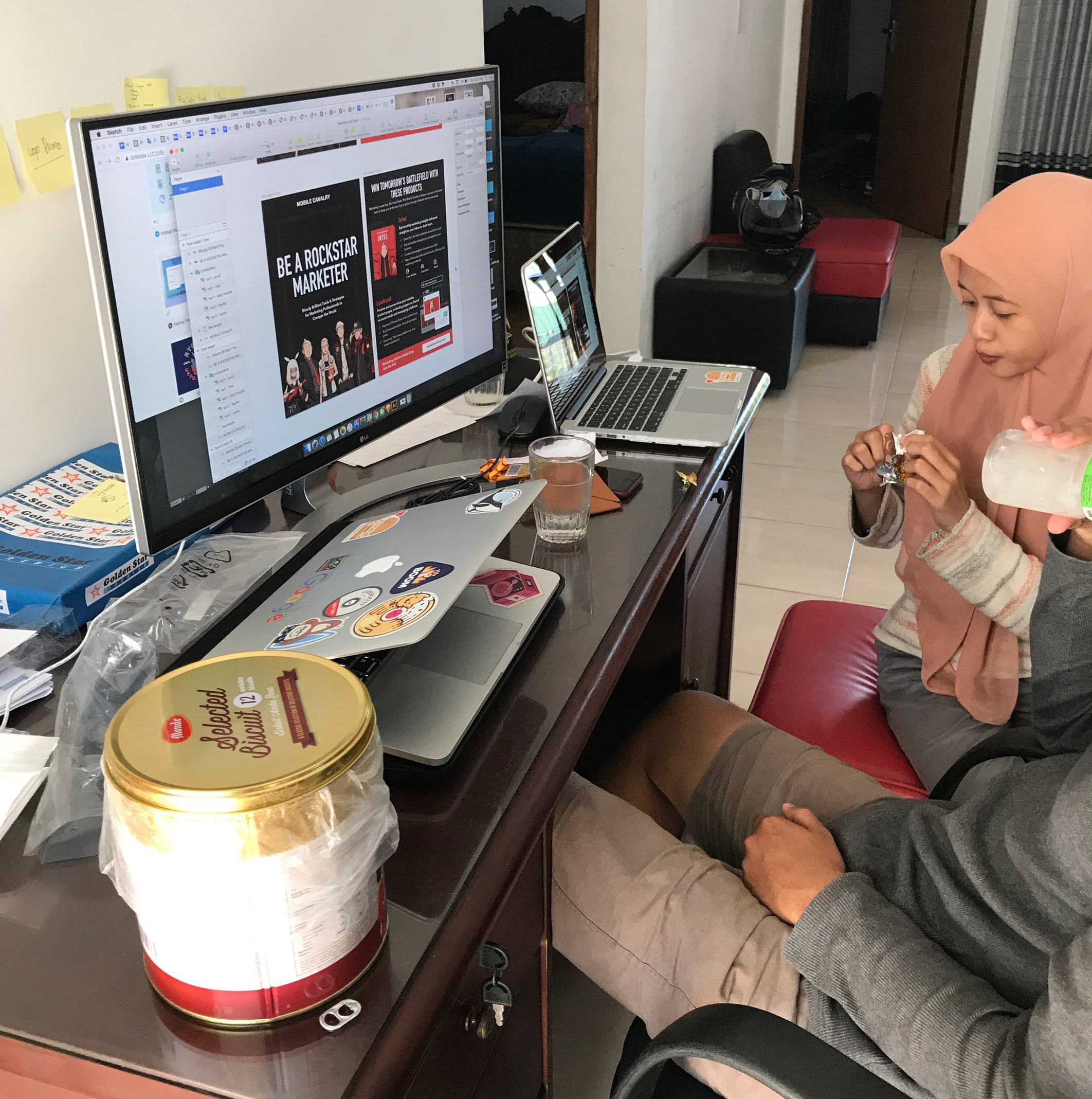 be a rockstar marketer at jogja pre flyer print