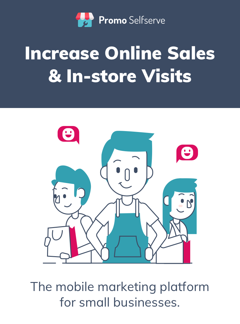 promo app flyer for small business owners