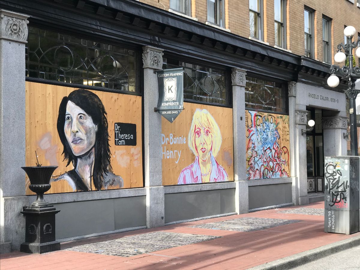dr bonnie bc vancouver mural