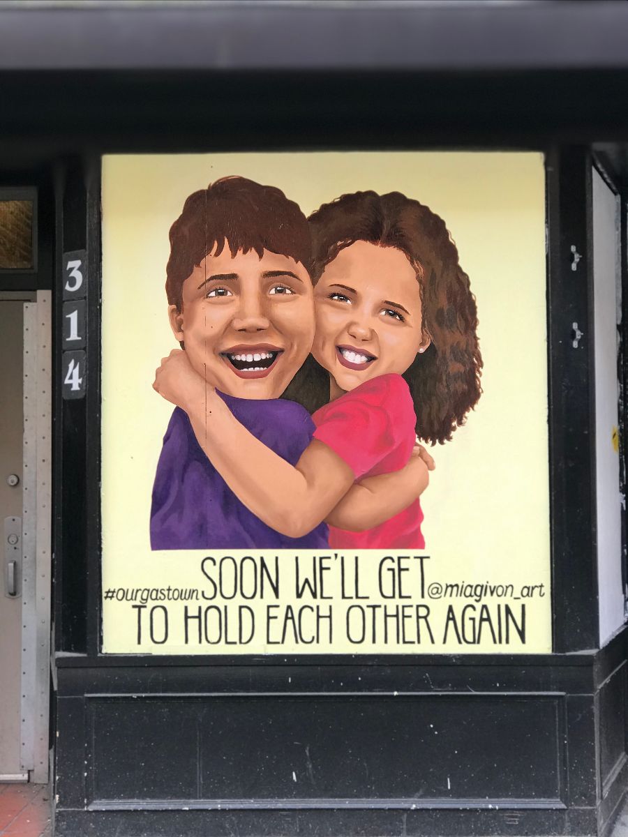 soon we will get to hold each other