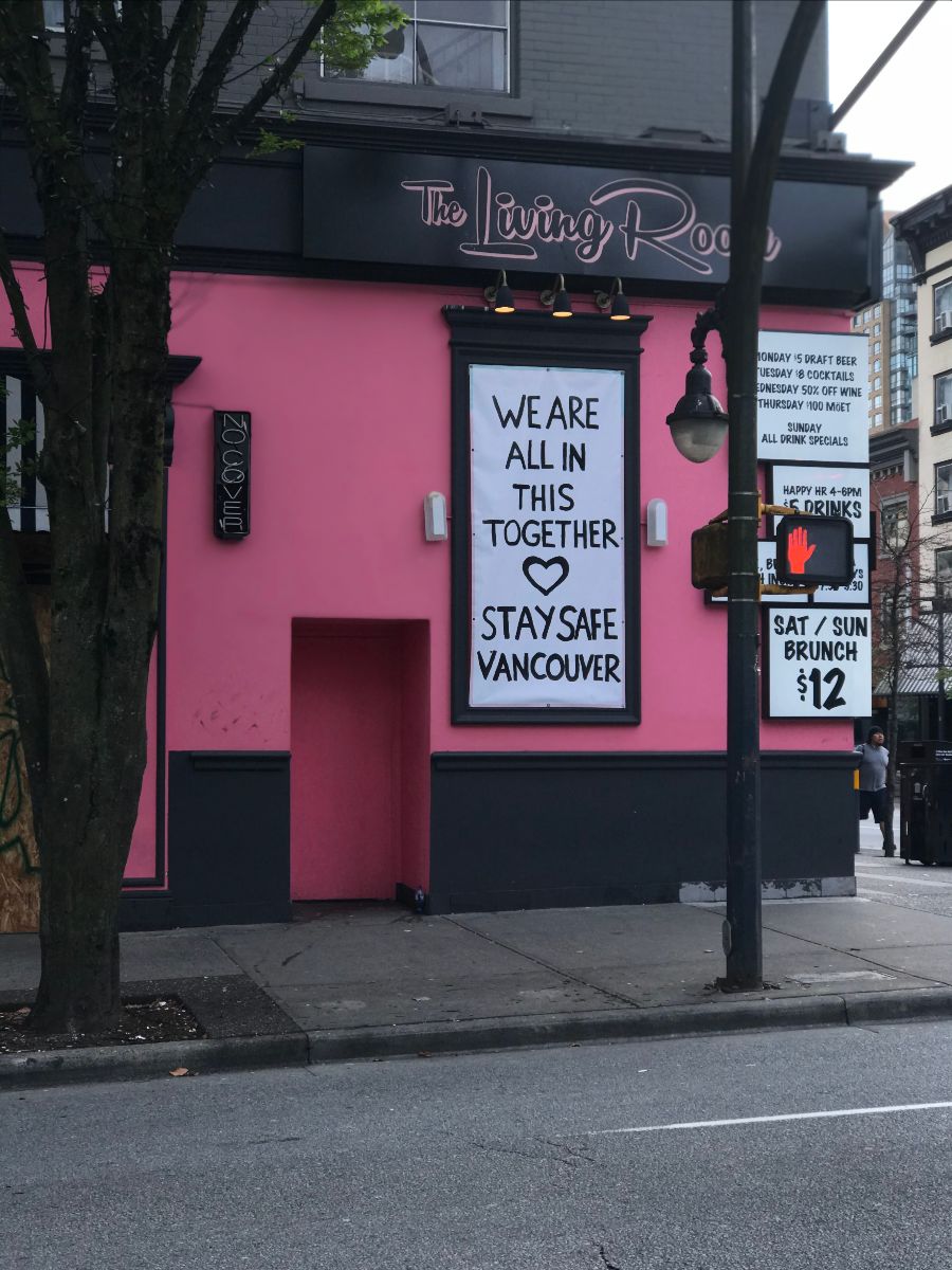 we are all in this together art mural