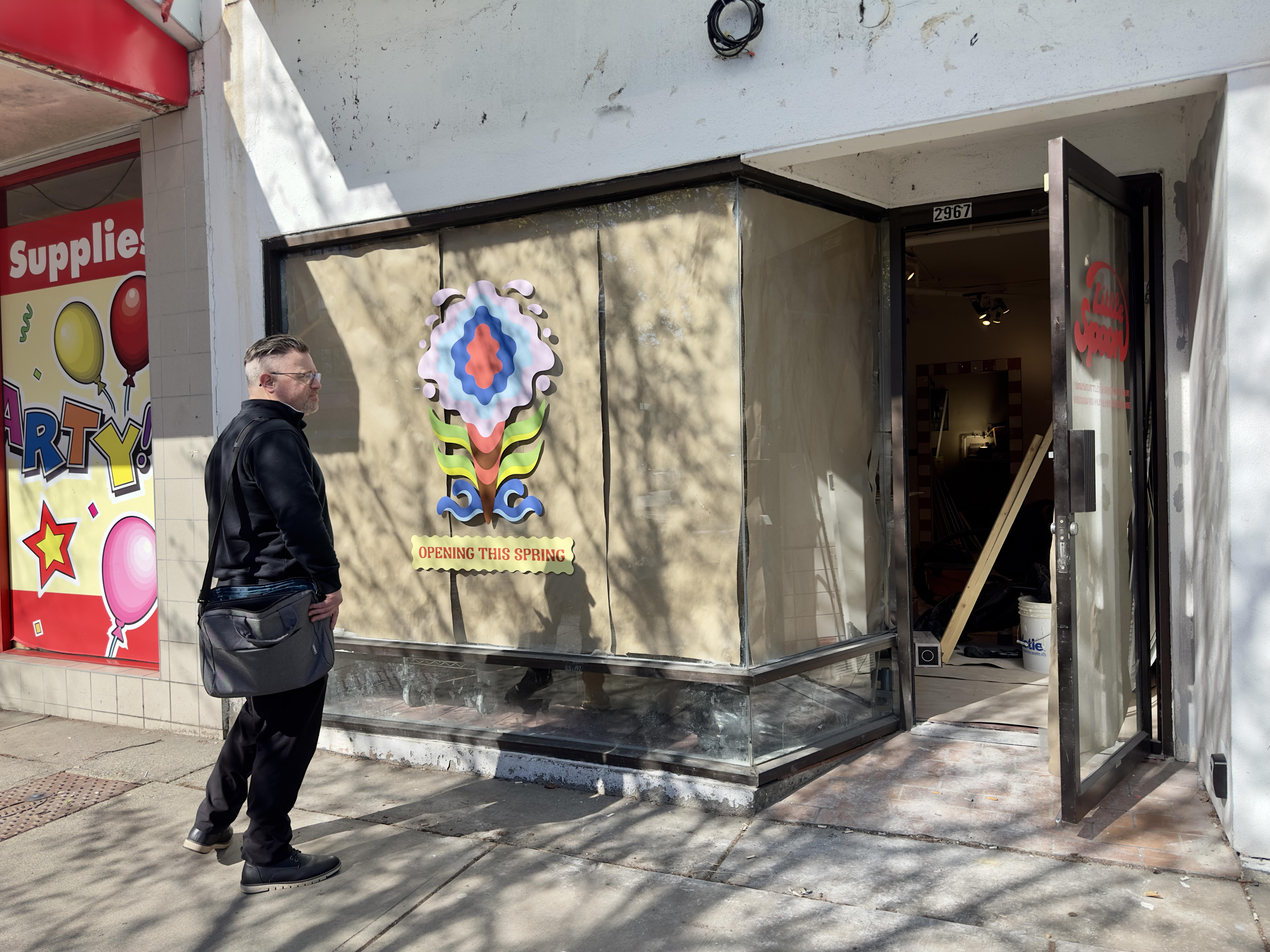 opening this spring storefront